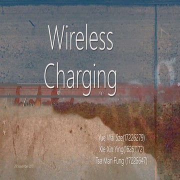 Wireless charging
