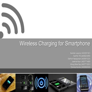 Wireless charging of smartphones