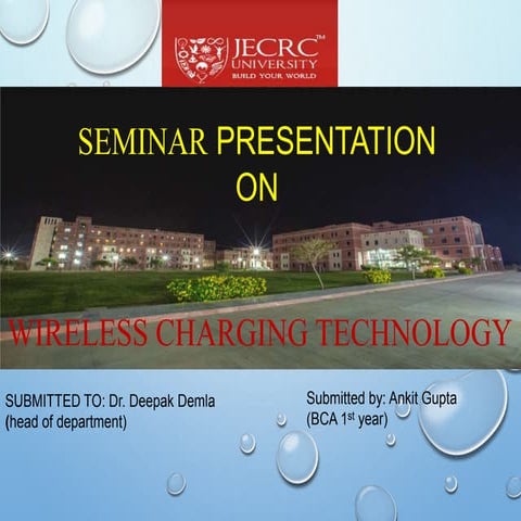 Wireless charging technology ppt