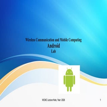 Comprehensive Android OS and Application Development Fundamentals for ...