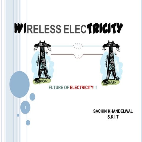 Wireless electricity