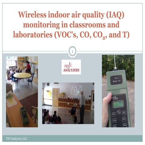 Wireless indoor air quality (iaq) monitoring in classrooms and laboratorie…