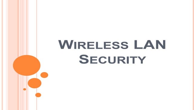 Wireless lan security(10.8)