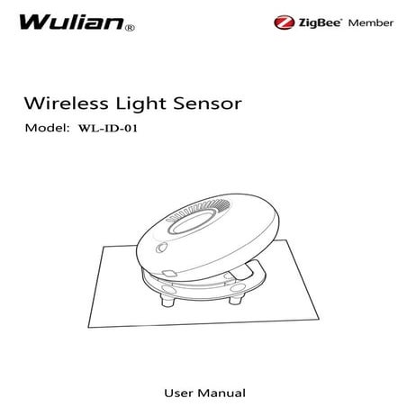 Wireless Temperature And Humidity Sensor（WL TH-01） | PDF
