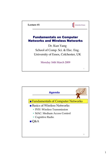 Wireless network basics