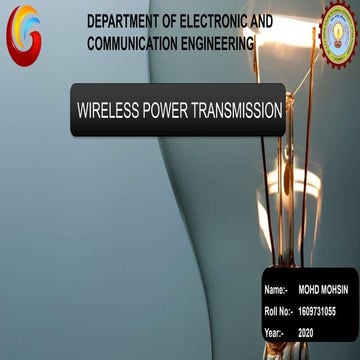 Wireless power transmission