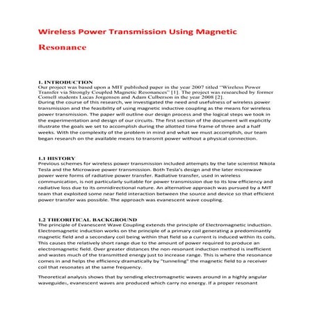Wireless power transmission using magnetrons