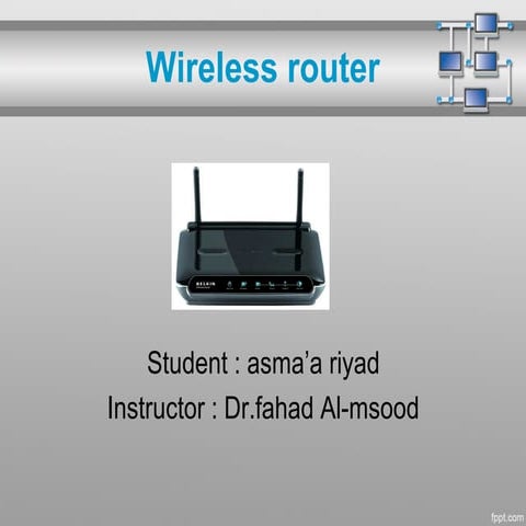 Wireless router