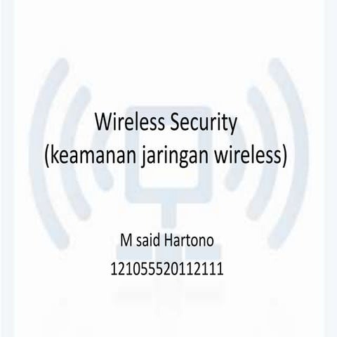 Wireless security