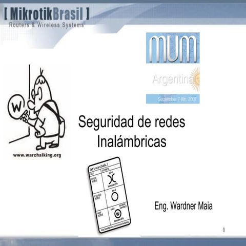 Seguridad de redes inalámbricas - 2007 