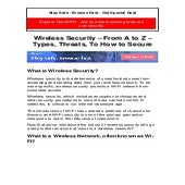 Wireless Security – From A to Z – Types, Threats, To How to Secure.pdf