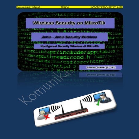 Wireless security on mikroik
