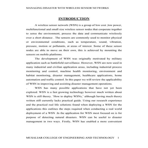 Wireless sensor networks2