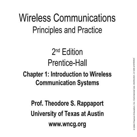 Mobile Communications Principles and Practice | PPT