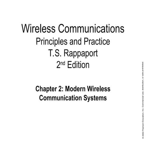 Mobile Communications Principles and Practice | PPT