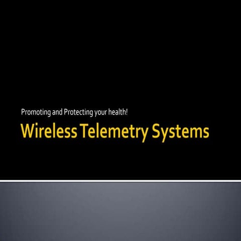 Wireless telemetry systems