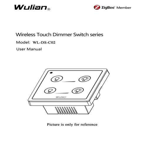 Wireless Touch Dimmer Switch 