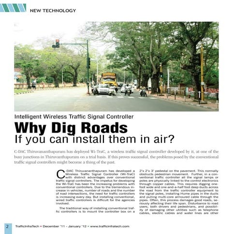 Wireless traffic controller