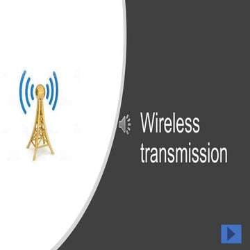 Wireless communication by waves | PPT