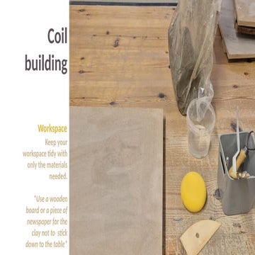 Ceramics Coil Pot bulding and Glazing process