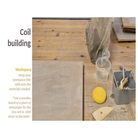 Ceramics Coil Pot bulding and Glazing process