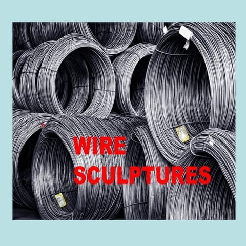 Wire sculptures