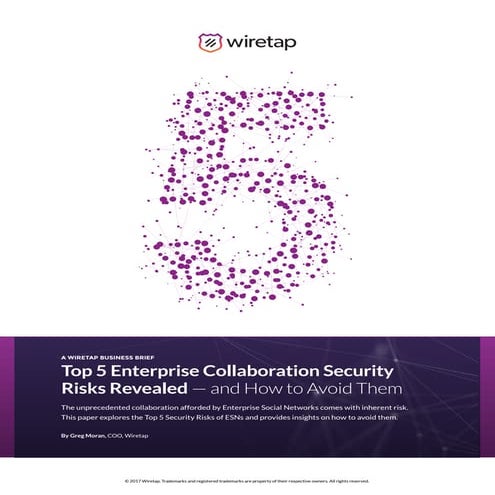Wiretap 5-collaboration-security-risks-revealed
