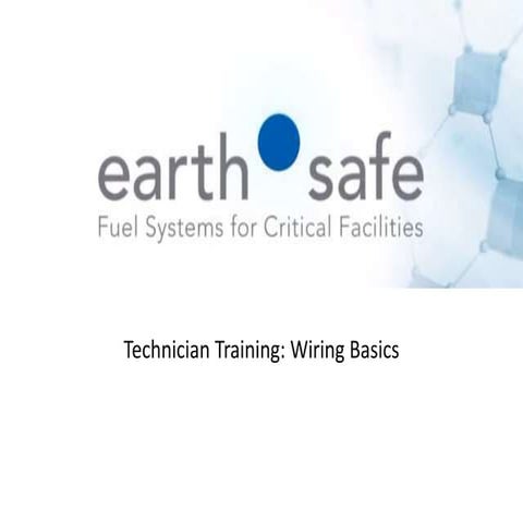Technician Training: Wiring Basics | PPTX