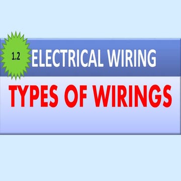 1.2 types of wirings | PPT