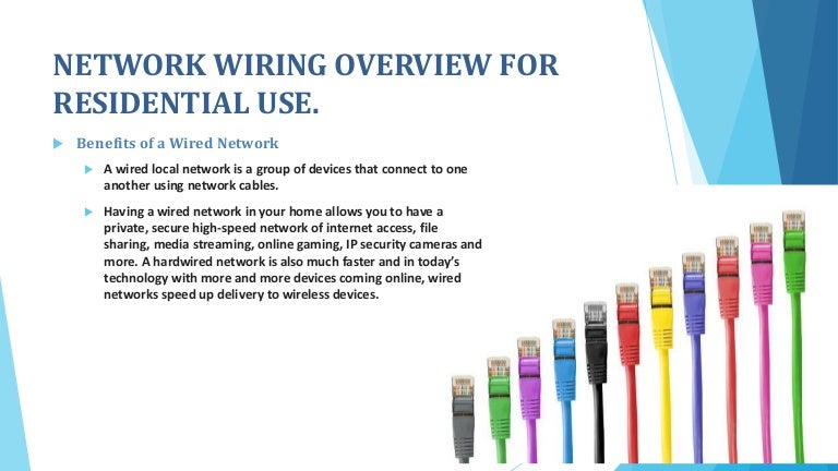 network wiring overview for residential use network wiring overview for residential use, Wiring diagram