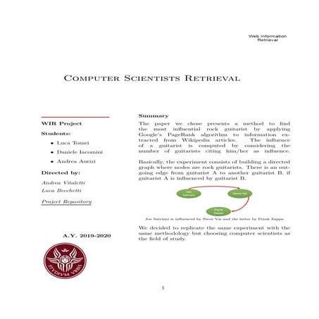 Computer Scientists Retrieval - PDF Report | PDF