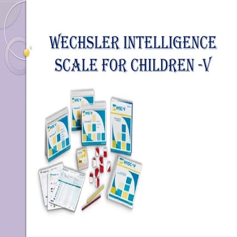 WISC-V. for understanding and mutual learning