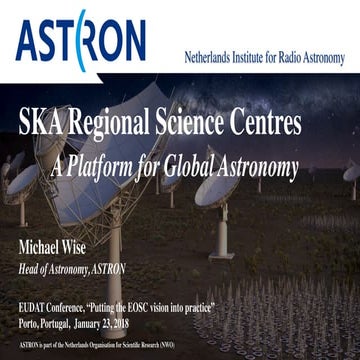 SKA Regional Sciences Centres - A Platform for Global Astronomy