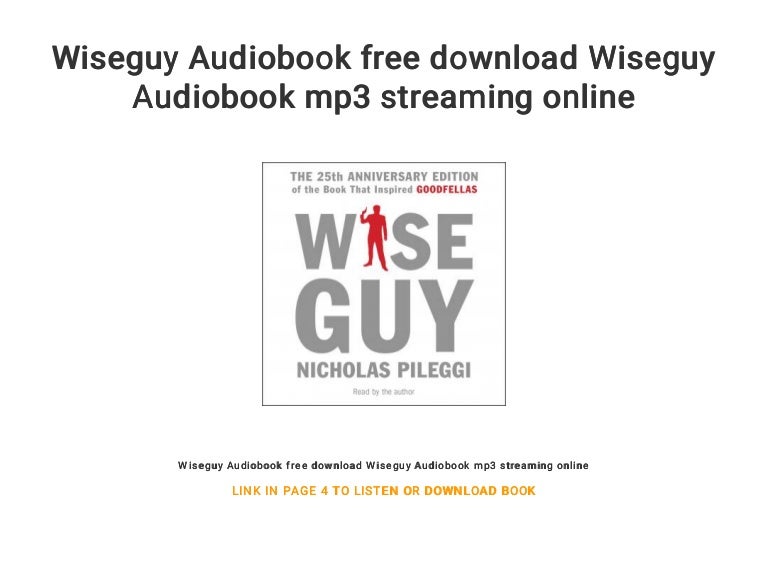 Wiseguy Audiobook Free Download Wiseguy Audiobook Mp3 Streaming Online