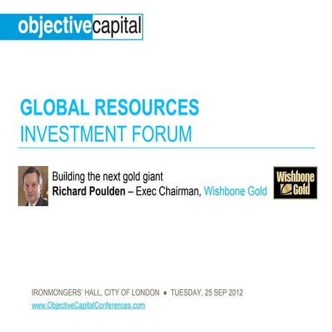 Building the next gold giant