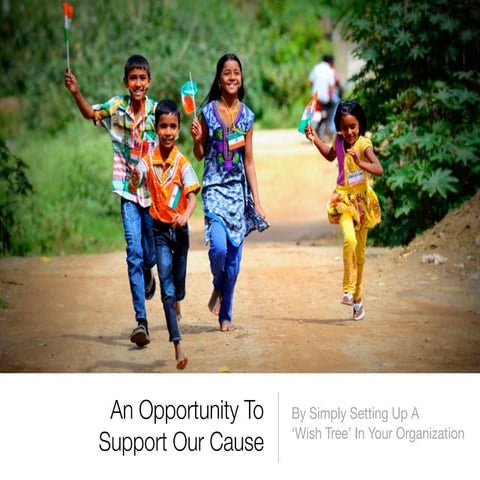 Bal Utsav's Wish Tree for The Joy of Giving Week 2014