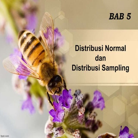 BAB 5. Distribusi Normal dan Distribusi Sampling