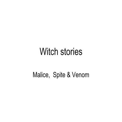 Witch Story