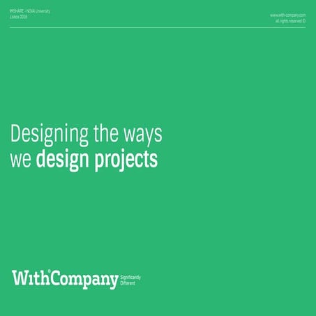 Customer Journey Mapping. A tool.