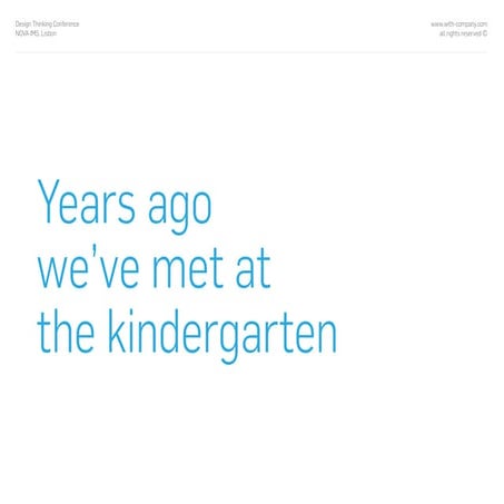 Design Thinking - Case Studies