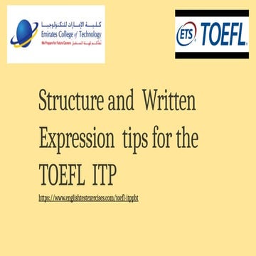 With Exercises Course Structure And Written Ex Pptx