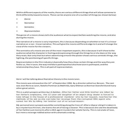 Within different aspects of the media