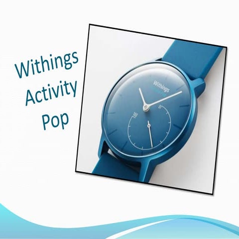 Withings activity pop