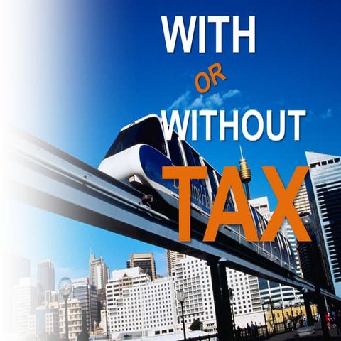 With Or Without Tax
