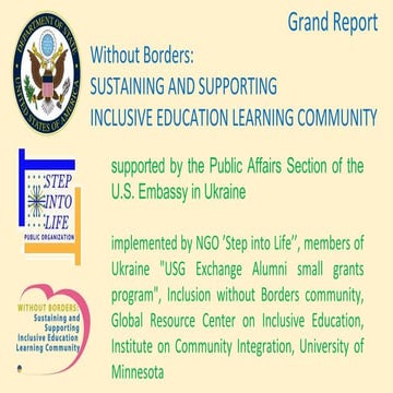 Without borders project grand report