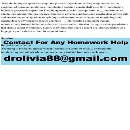 With the biological species concept, the process of speciation is fre.pdf