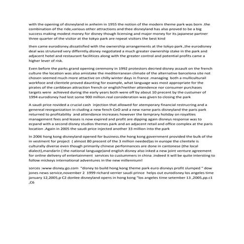 With the opening of disneyland in anheim in 1955 the notion of the modern the...