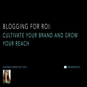 Witi blogging roi_baran