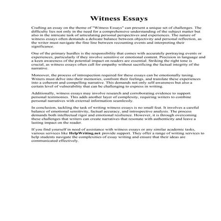 Witness Essays.pdf