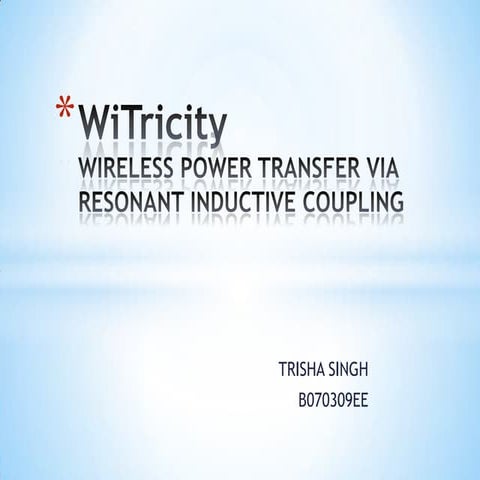 WiTricity